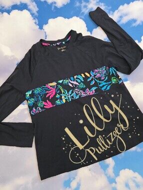 *1349 Lilly Pulitzer shirt top Women size XS